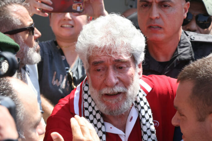 TOPSHOT-LEBANON-FRANCE-PALESTINIAN-PRISON-POLITICS