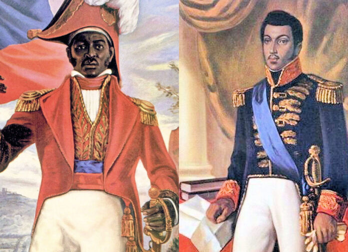 Jean Jacques Dessalines and Alexandre Petion