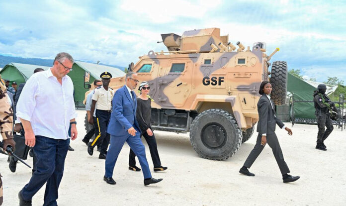 2026 05 13 Alix Didier Fils-Aime during the GSF base at the Port au Prince airport