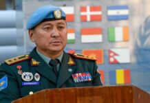 Un nouveau commandant pour la mission FRG