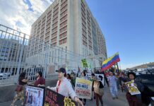 Brooklyn : Des manifestants réclament le placement de Cilia Flores en résidence surveillée pour raisons médicales